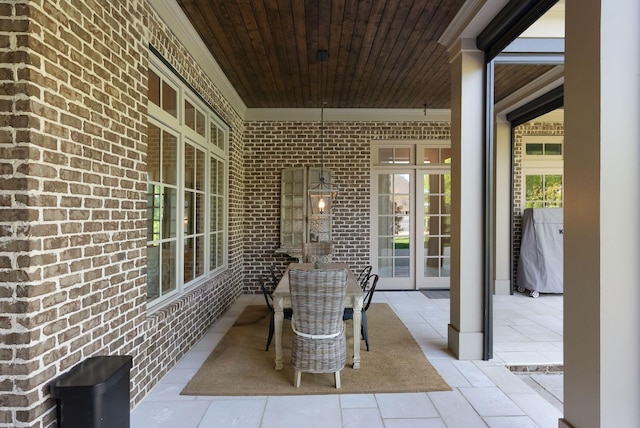 1461 Witherspoon Dr, Brentwood, TN 37027 - view of patio / terrace with outdoor dining space