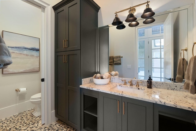 1461 Witherspoon Dr, Brentwood, TN 37027 - bathroom with toilet and vanity
