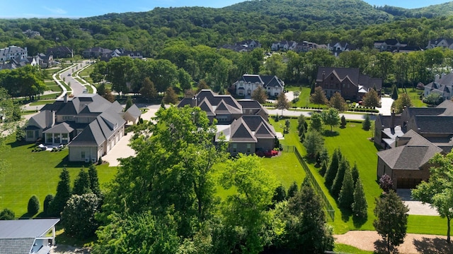 1461 Witherspoon Dr, Brentwood, TN 37027 - aerial perspective of suburban area featuring a forest