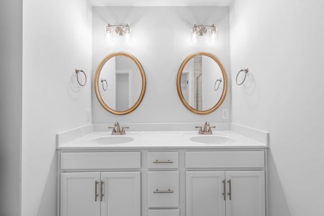 209 Wesson Dr, Clarksville, TN 37043 - bathroom featuring double vanity