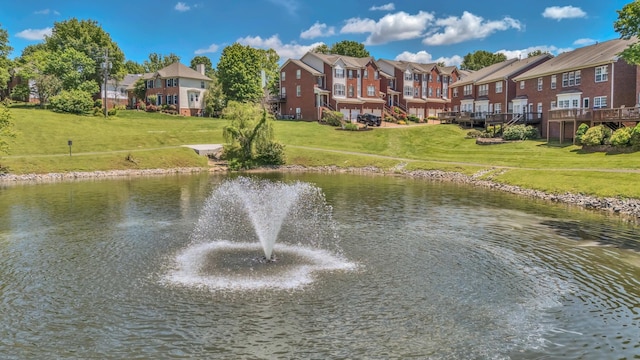 1206 Forest Lake Ct, Franklin, TN 37064 - water view with nearby suburban area
