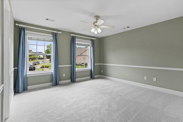 1115 Rossifer Ct, Gallatin, TN 37066 - unfurnished room featuring ceiling fan, carpet flooring, and baseboards