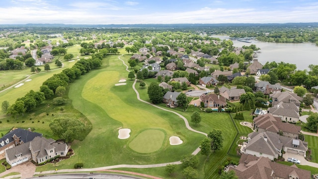 1115 Rossifer Ct, Gallatin, TN 37066 - aerial overview of property's location with nearby suburban area, a nearby body of water, and a local golf course