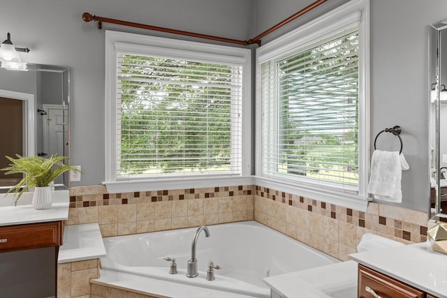 1115 Rossifer Ct, Gallatin, TN 37066 - full bath with plenty of natural light and a tub with jets