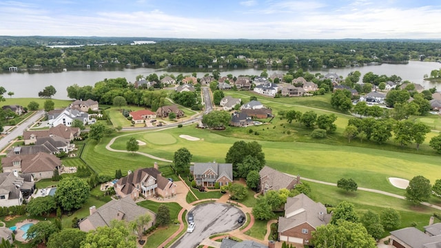1115 Rossifer Ct, Gallatin, TN 37066 - aerial perspective of suburban area with a nearby body of water