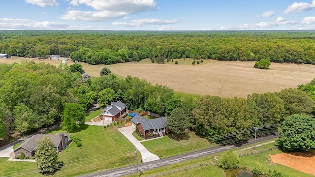 1165 Short Springs Rd, Tullahoma, TN 37388 - view from above of property featuring a heavily wooded area