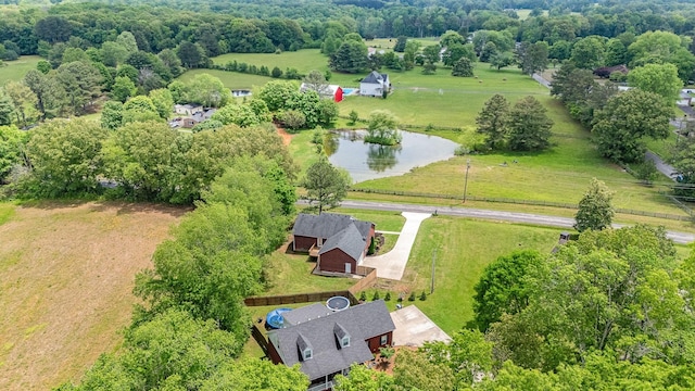 1165 Short Springs Rd, Tullahoma, TN 37388 - aerial view of sparsely populated area with a large body of water