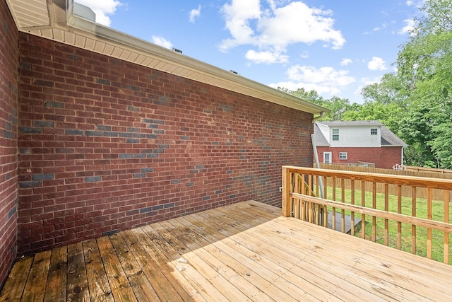 1165 Short Springs Rd, Tullahoma, TN 37388 - wooden terrace with fence