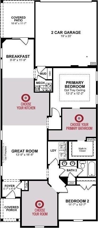 1507 Codah Dr, Mount Juliet, TN 37122 - room layout
