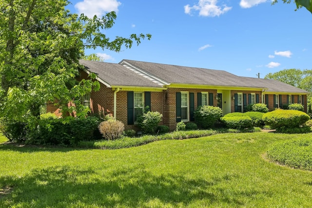 9209 Concord Rd, Brentwood, TN 37027 - ranch-style home with brick siding and a front lawn