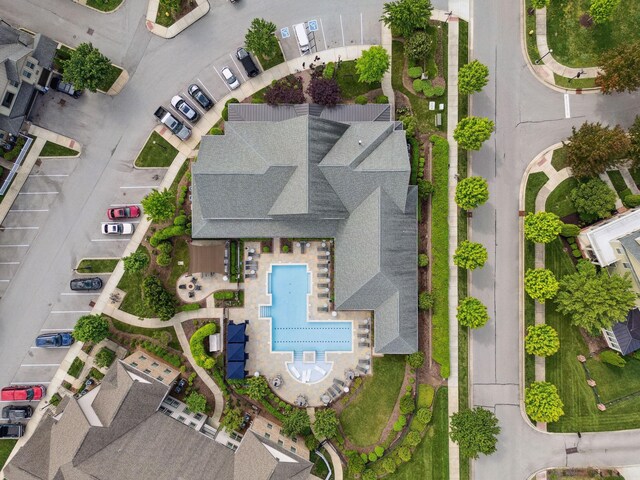 1000 Swanson Ln, Franklin, TN 37064 - bird's eye view of a pool area