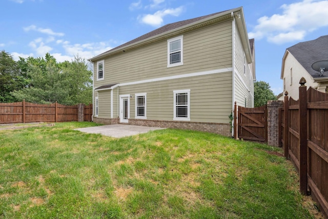 1000 Swanson Ln, Franklin, TN 37064 - back of house with a patio and a gate
