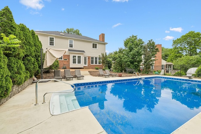 410 Springhouse Ct, Franklin, TN 37067 - view of pool featuring a patio and fence