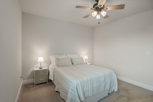 654 Taylor Bend Rd, Columbia, TN 38401 - carpeted bedroom with baseboards and ceiling fan