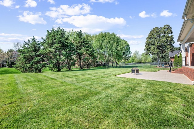 5417 Cavendish Dr, Murfreesboro, TN 37128 - view of yard with a patio area