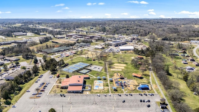 aerial view of property and surrounding area