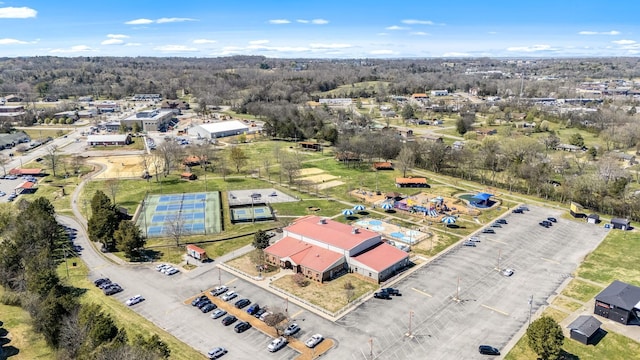 aerial view of property and surrounding area