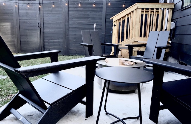 view of patio