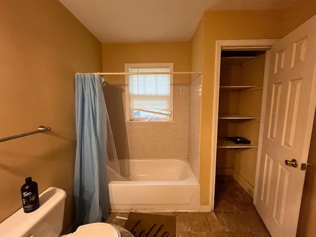 108 Butler Speedway, Bruceton, TN 38317 - full bath featuring shower / bath combo with shower curtain and toilet