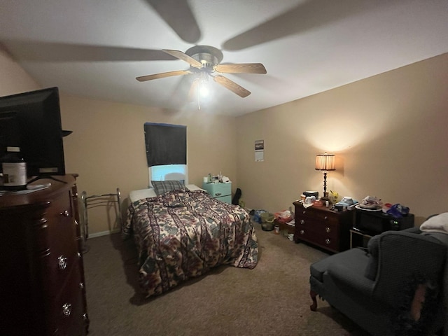 108 Butler Speedway, Bruceton, TN 38317 - carpeted bedroom with ceiling fan