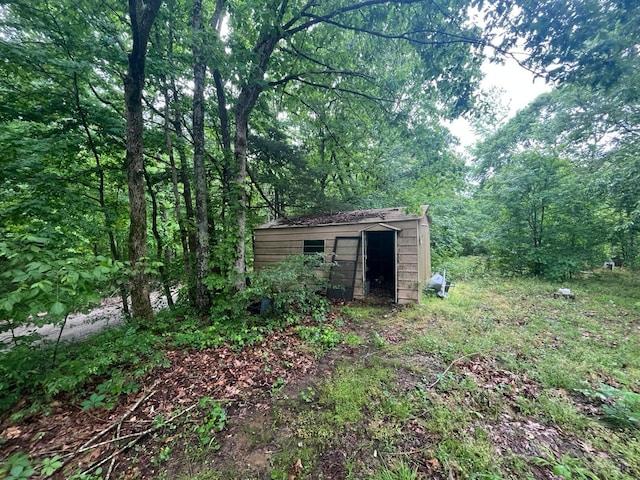 170 Keystone, Morris Chapel, TN 38361 - view of shed with a wooded view