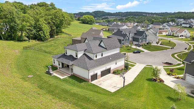 7214 Neills Branch Dr, College Grove, TN 37046 - aerial view of residential area