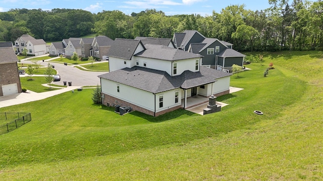 7214 Neills Branch Dr, College Grove, TN 37046 - aerial perspective of suburban area
