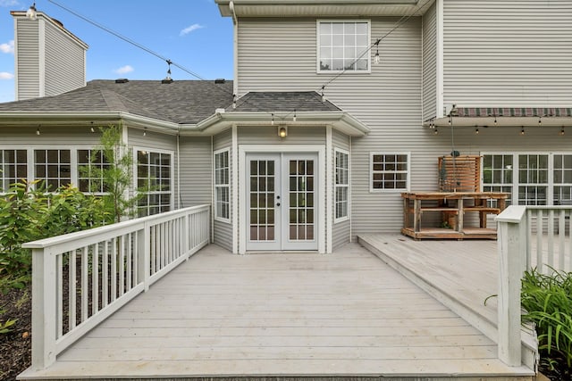503 Mable Mason Cv, La Vergne, TN 37086 - wooden terrace featuring french doors