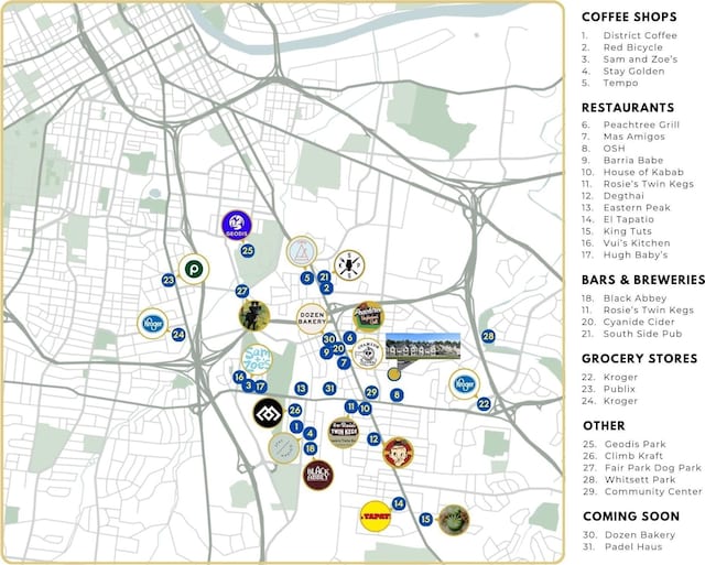 map of property / related area