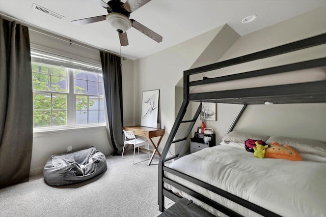 2507 Eagle Creek Way, Signal Mountain, TN 37377 - carpeted bedroom featuring a ceiling fan and baseboards