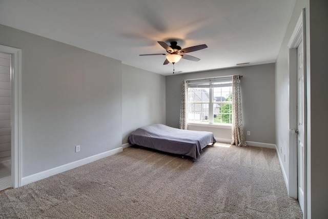 1334 Davy Crockett Dr, Murfreesboro, TN 37129 - bedroom featuring carpet floors, baseboards, and ceiling fan