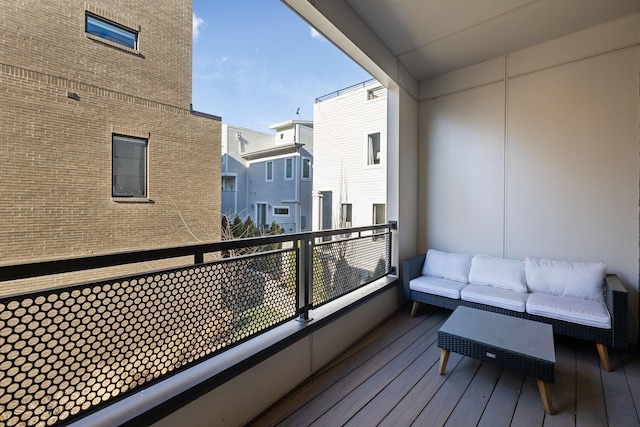 1242 2nd Ave S Unit 4, Nashville, TN 37210 - balcony with an outdoor hangout area