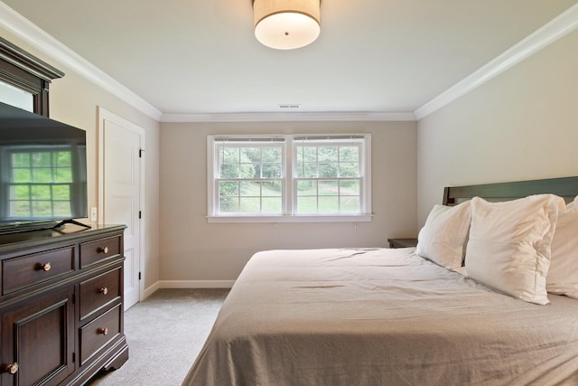 5175 Granny White Pike, Nashville, TN 37220 - carpeted bedroom with crown molding and baseboards