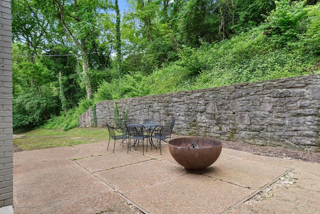5175 Granny White Pike, Nashville, TN 37220 - view of patio featuring outdoor dining area