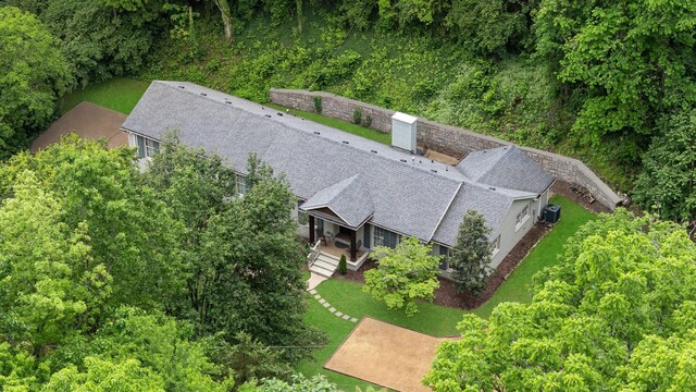 5175 Granny White Pike, Nashville, TN 37220 - view from above of property