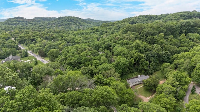 5175 Granny White Pike, Nashville, TN 37220 - aerial overview of property's location featuring a heavily wooded area