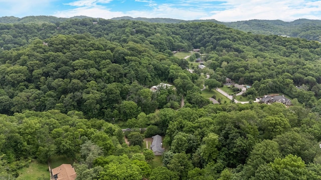 5175 Granny White Pike, Nashville, TN 37220 - drone / aerial view of a forest and mountains