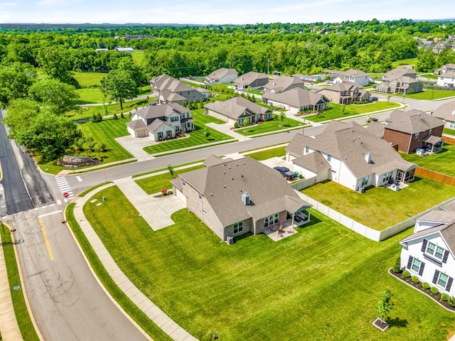 1149 Brixworth Dr, Spring Hill, TN 37174 - aerial perspective of suburban area