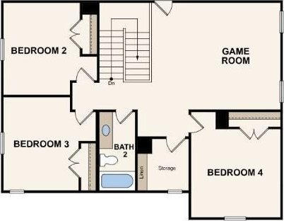 268 Subban Ct, Lebanon, TN 37087 - home floor plan
