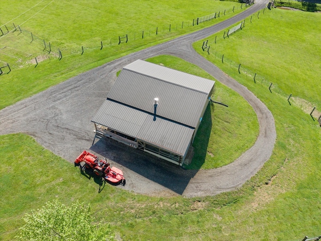 593 Gaulden Hollow Rd, Lafayette, TN 37083 - overview of rural landscape featuring a pastoral area
