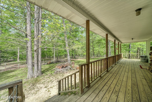 6756 Old State Highway 111, Spencer, TN 38585 - wooden terrace featuring a porch