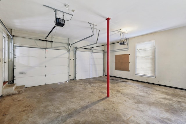 111 Lois Ln, Clarksville, TN 37043 - garage featuring a garage door opener