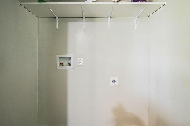 204 Wilson Ave, Auburn, KY 42206 - laundry area featuring hookup for a washing machine and hookup for an electric dryer