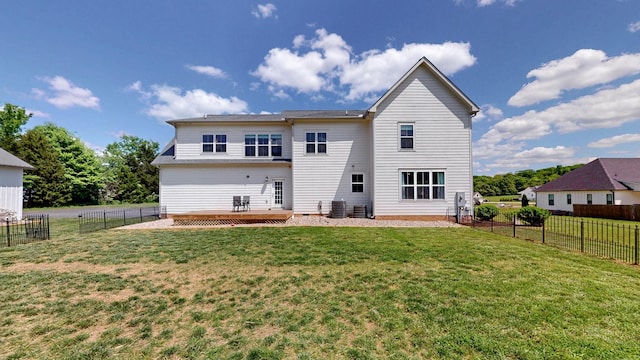548 Buddy Rd, Burns, TN 37029 - back of property featuring a wooden deck