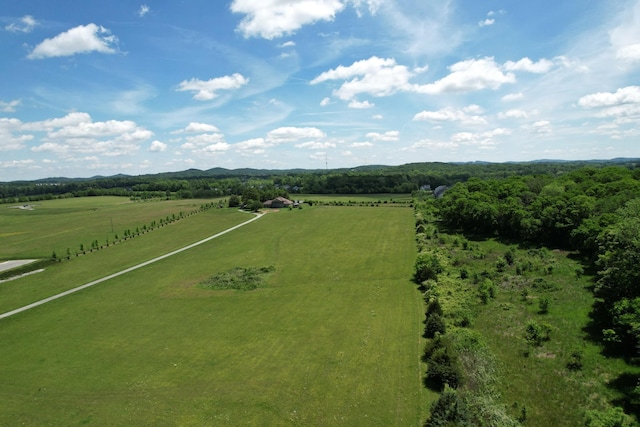 view of rural area