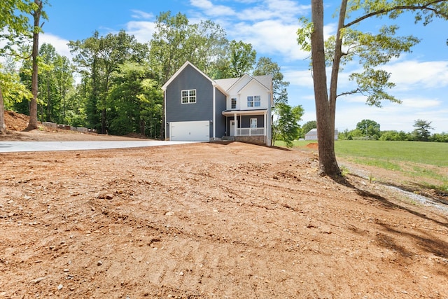 2214 S Hinton Rd, Southside, TN 37171 - traditional-style house featuring an attached garage and driveway