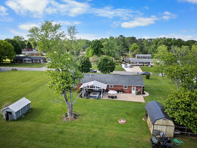 801 Lloyd St, Lawrenceburg, TN 38464 - aerial view of property and surrounding area
