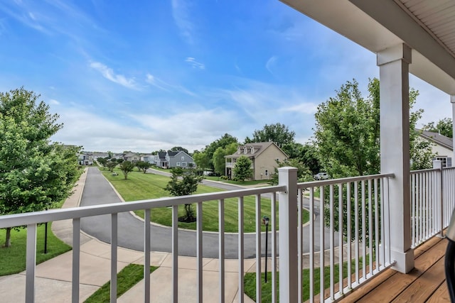 160 Majestic Ln, Pleasant View, TN 37146 - balcony featuring a residential view