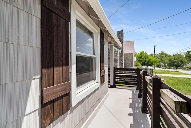 view of property exterior