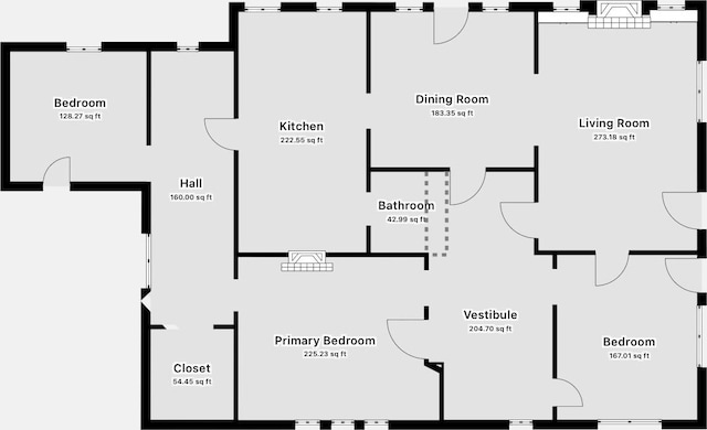 226 Highland St, Ripley, TN 38063 - property floor plan